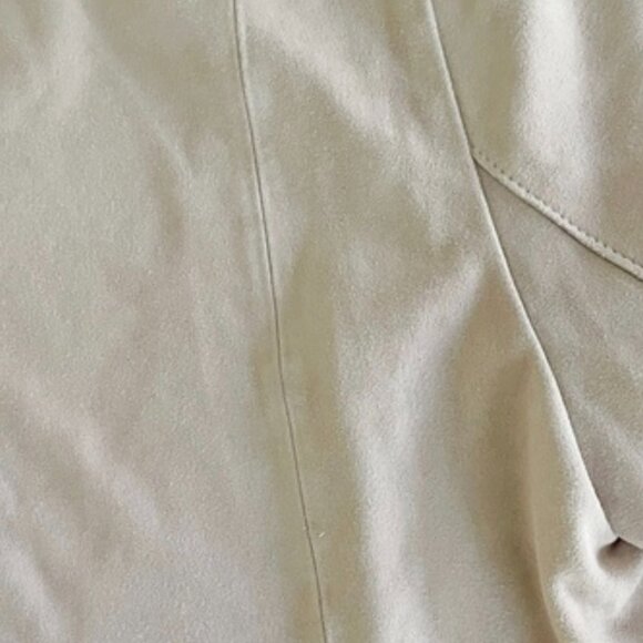 Bagatelle 100% Genuine Suede Leather Jacket in Soft Pink size Small - Picture 11 of 12